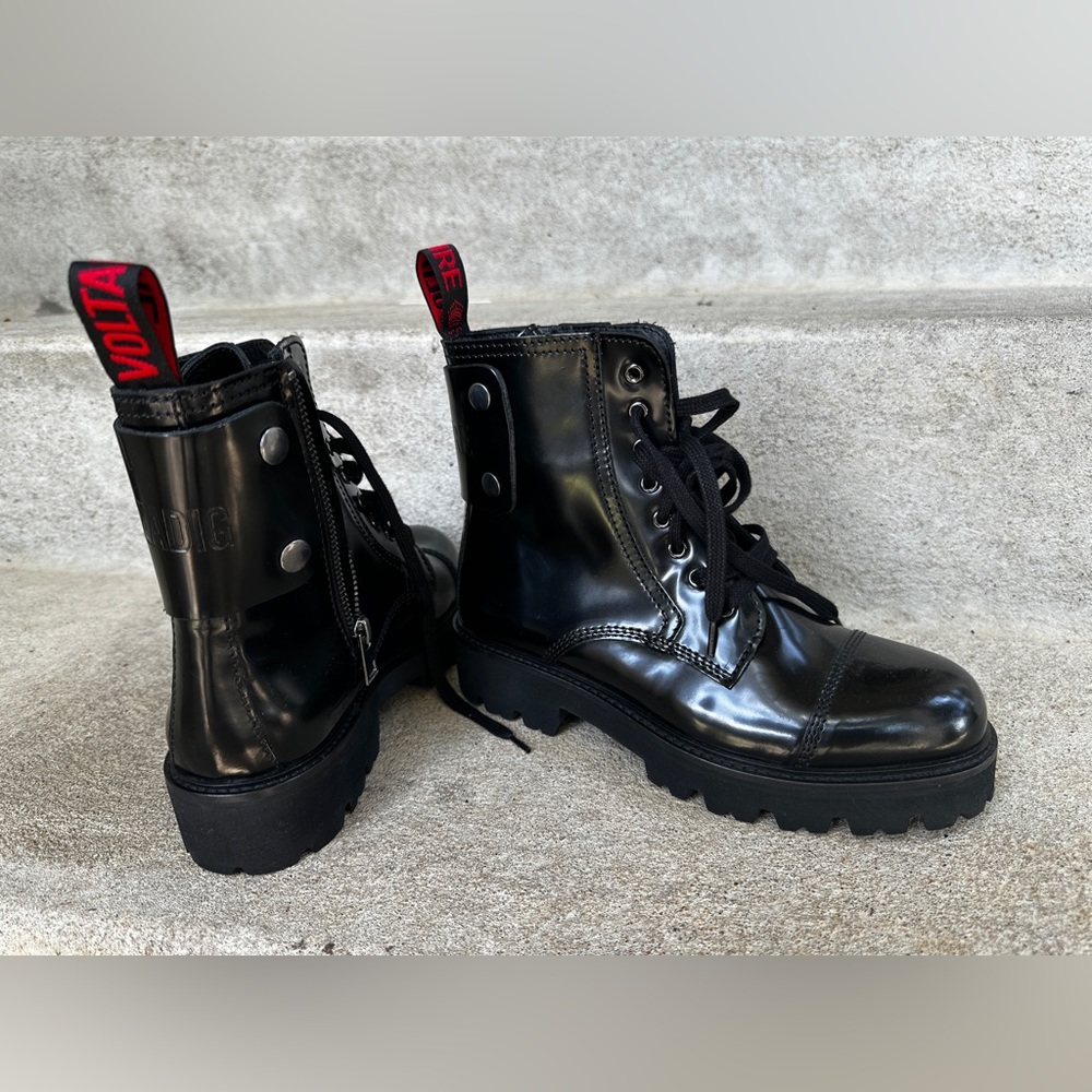 Zadig & Voltaire ankle boots nwb, water repellent, 37 made in Portugal.